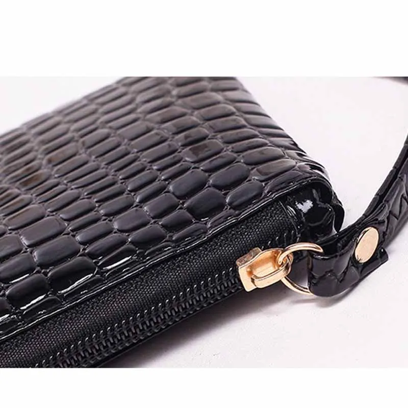 Hot sale 005 Colorful Stone pattern Women Bag Snap Purse Pu leather Snap Button Wallet Bags 18mm Charms Fashion Jewelry images - 6