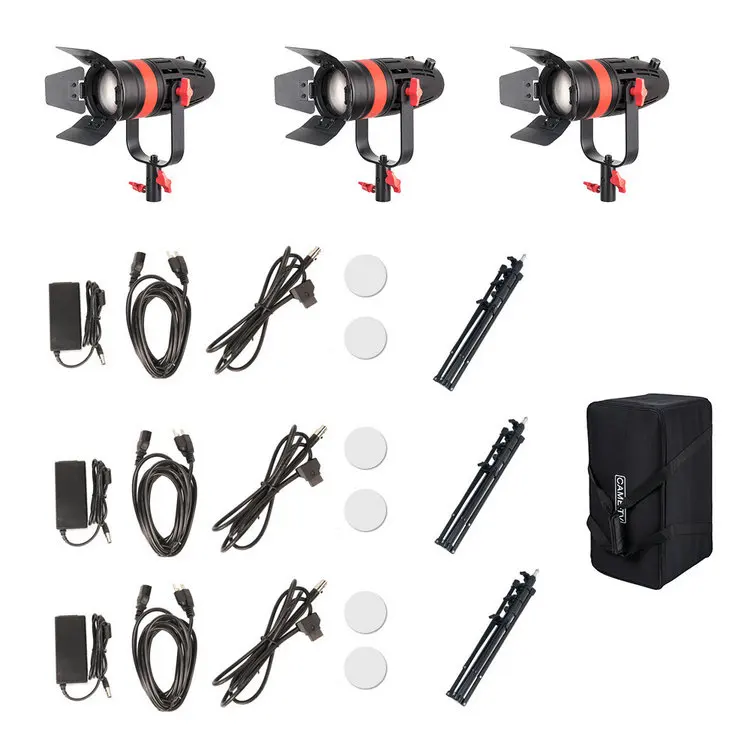 3 шт. CAME-TV с фокусировкой Boltzen 55w фокусирующиеся 7500lux/1 м светодиодный Би-Цвет