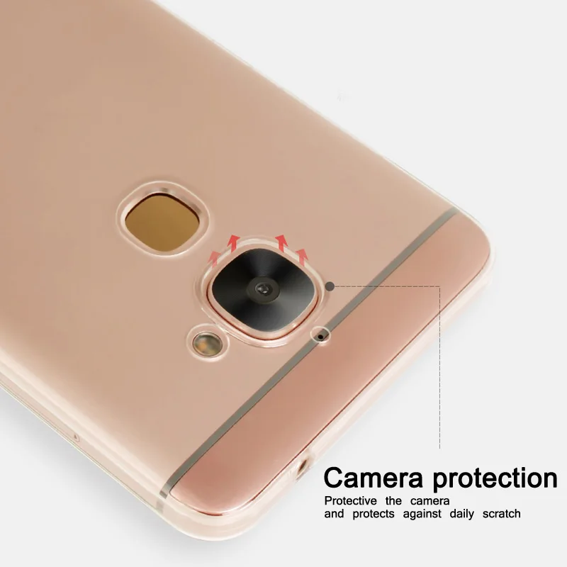 GodGift LeEco Le S3 Case Luxury Transparent S 3 Shockproof Silicone Cover For LeTv X626 Back Phone |