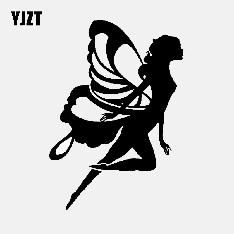 YJZT 13 см * 18 5 автомобиля сказочной бабочки угол с принтом в виде персонажей из