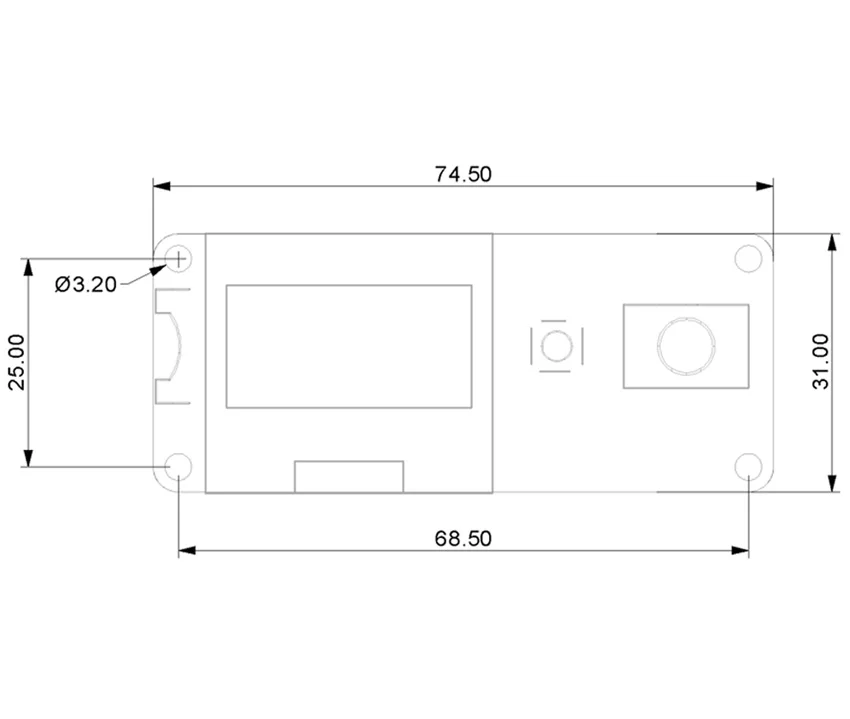 AZSMZ 12864 OLED Wi Fi ESP3D TF карта 3D принтер умный контроллер панель управления для Mini smart
