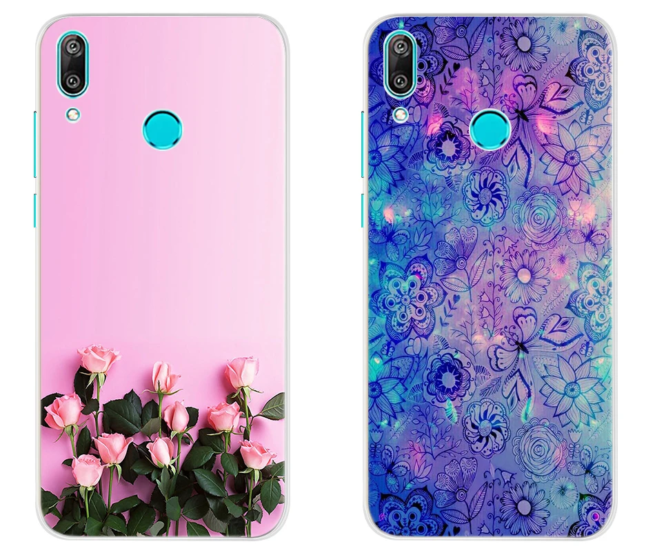 Силиконовый чехол для телефона из ТПУ для huawei Y7 Prime, мягкий чехол из ТПУ для huawei Y7, чехол для huawei Y 7 Y7 Prime