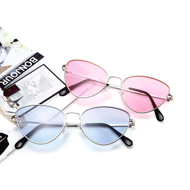 Женские солнцезащитные очки кошачий глаз