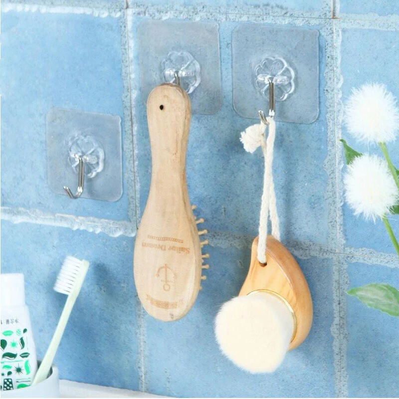 5PCS Hangers Wall Hooks Strong Window Accessories Home for Vacuum Sucker Flower Shape Bathroom Supply Improvement | Обустройство дома