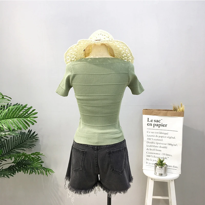 Chrleisure Женские винтажные Топы уличная Корейская Стильная летняя мода Топ белая