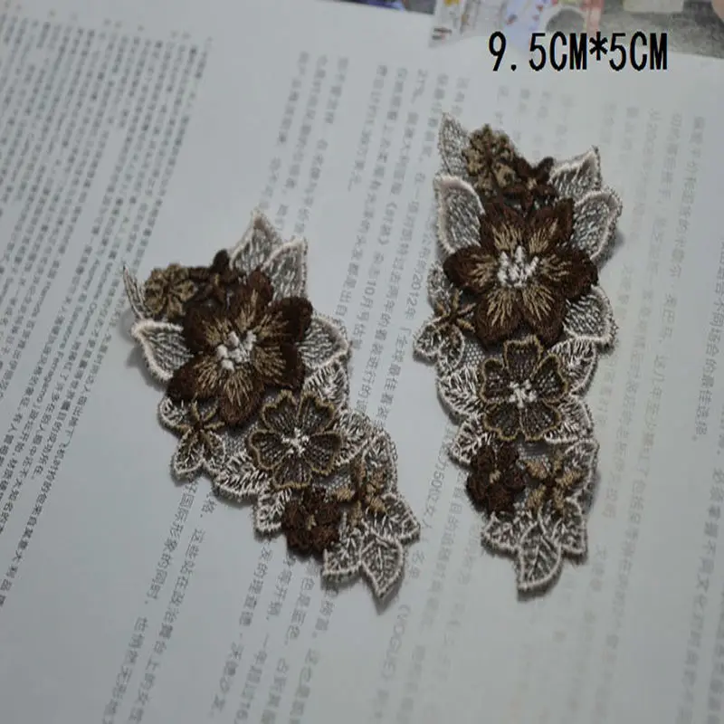 (3 шт./лот) розовые синие фиолетовые желтые коричневые нашивки для свадебной