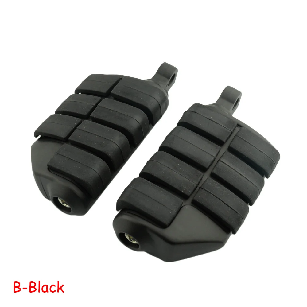 Подножка для ног мотоцикла, подножка для ног, подножка для пола, шоссе для Harley Iron XL 883 1200, Touring Custom Dyna Softail Honda 10 мм