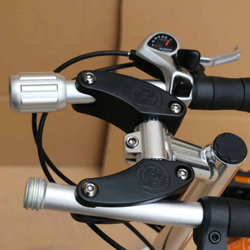Крутой моделирующий алюминиевый сплав складной руль складной велосипед MTB горный велосипед руль для наружного велосипеда безопасности