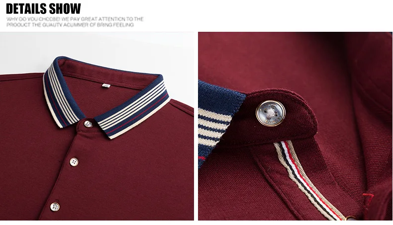 Airgracias бренд Поло S Mens Solid Цвет поло Рубашки для мальчиков хлопок длинный рукав Camisas Поло стенд воротник мужской Поло рубашка 3XL 8889