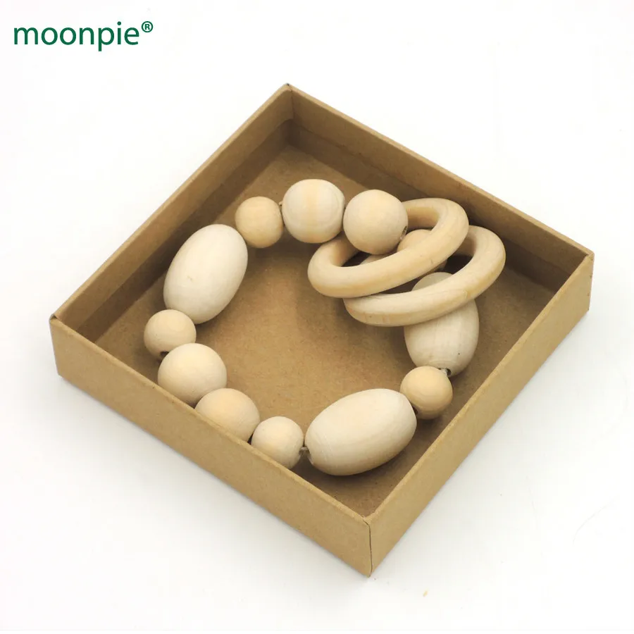 3 шт. безопасные игрушки для детей новые деревянные прорезыватели кольцо