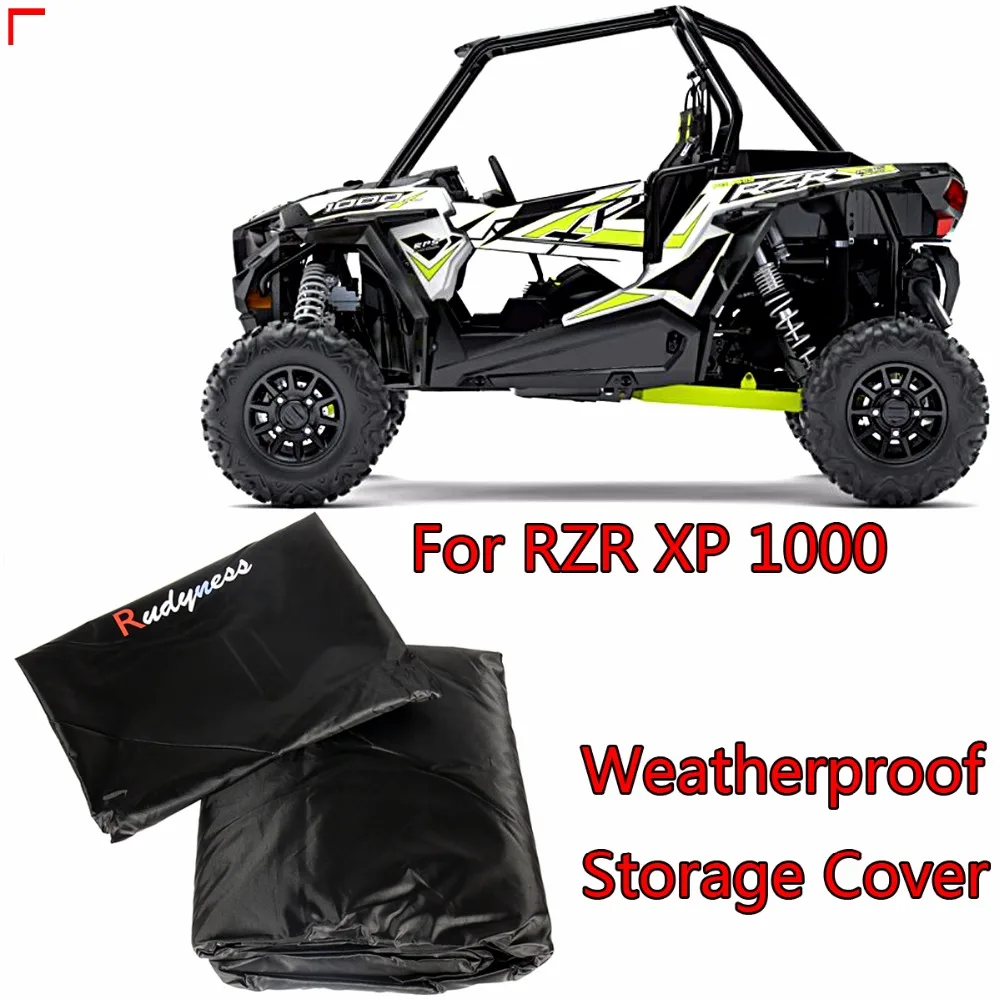 Универсальные черные всепогодные крышки для хранения Polaris RZR XP 900 1000 XP Turb& Двухместный UTV