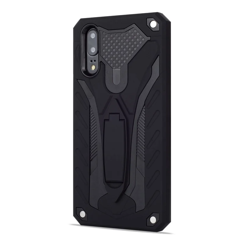 Кронштейн для huawei P20 чехол Armor защиты или Lite случае Сельма жесткий Пластик телефон