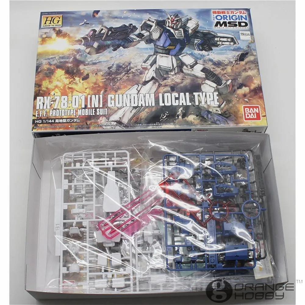 OHS Bandai HG Origin 010 1/144 N Gundam мобильный комплект модели | Игрушки и хобби