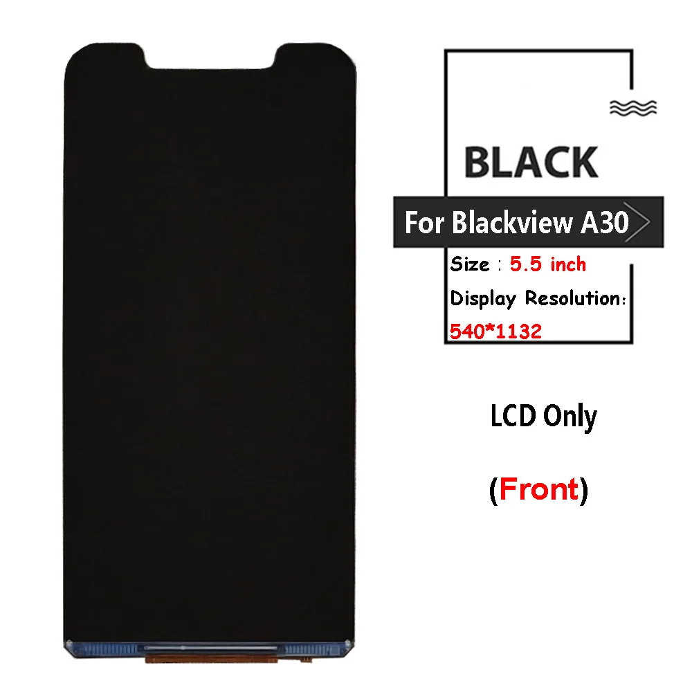 Для Blackview A30 ЖК-дисплей и кодирующий преобразователь сенсорного экрана в сборе