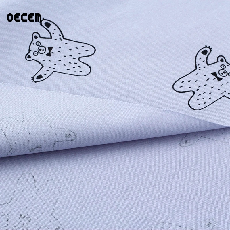 Мультфильм дизайн саржа 100% хлопок ткань ручной работы сделай сам для квилтинга