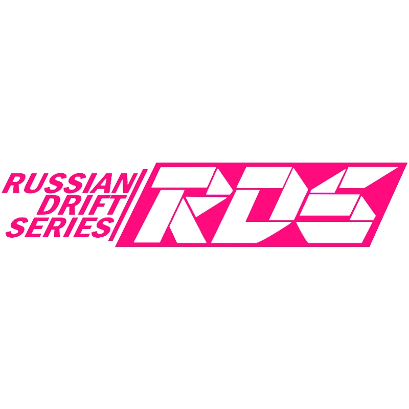 60*12 4 см автомобильные наклейки RDS серии русский Дрифт наклейка на автомобиль