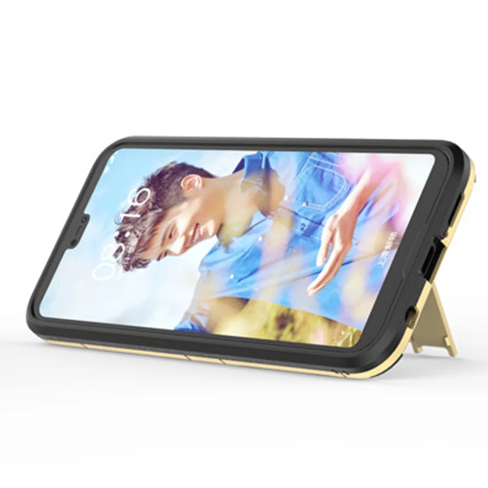 Чехол для huawei Nova 3 3i 3e роскошный чехол с подставкой Железный человек жесткий