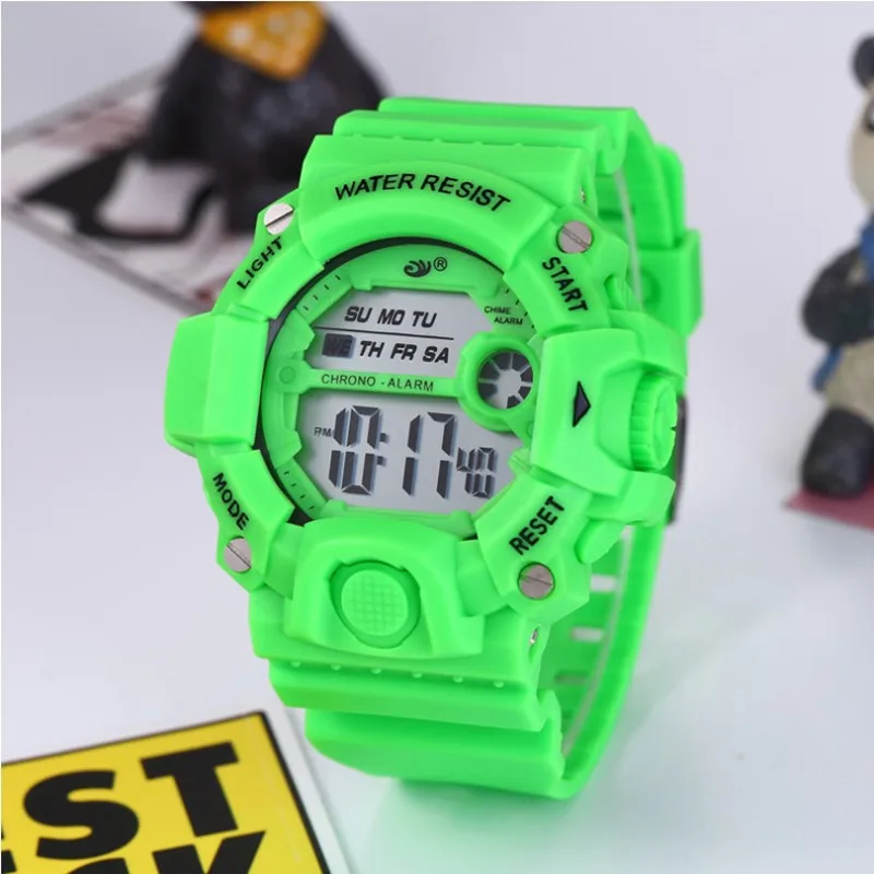 2018 Топ Военный бренд мужские часы силиконовые спортивные электронные наручные