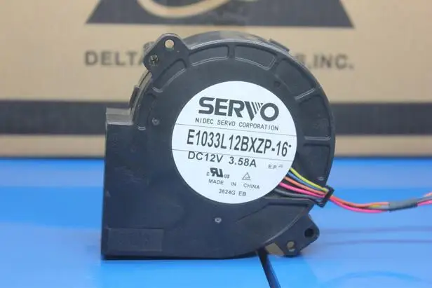 Сервопривод E1033L12BXZP-16 9733 12V3. 58A ШИМ большой вентилятор охлаждения ветровой турбины