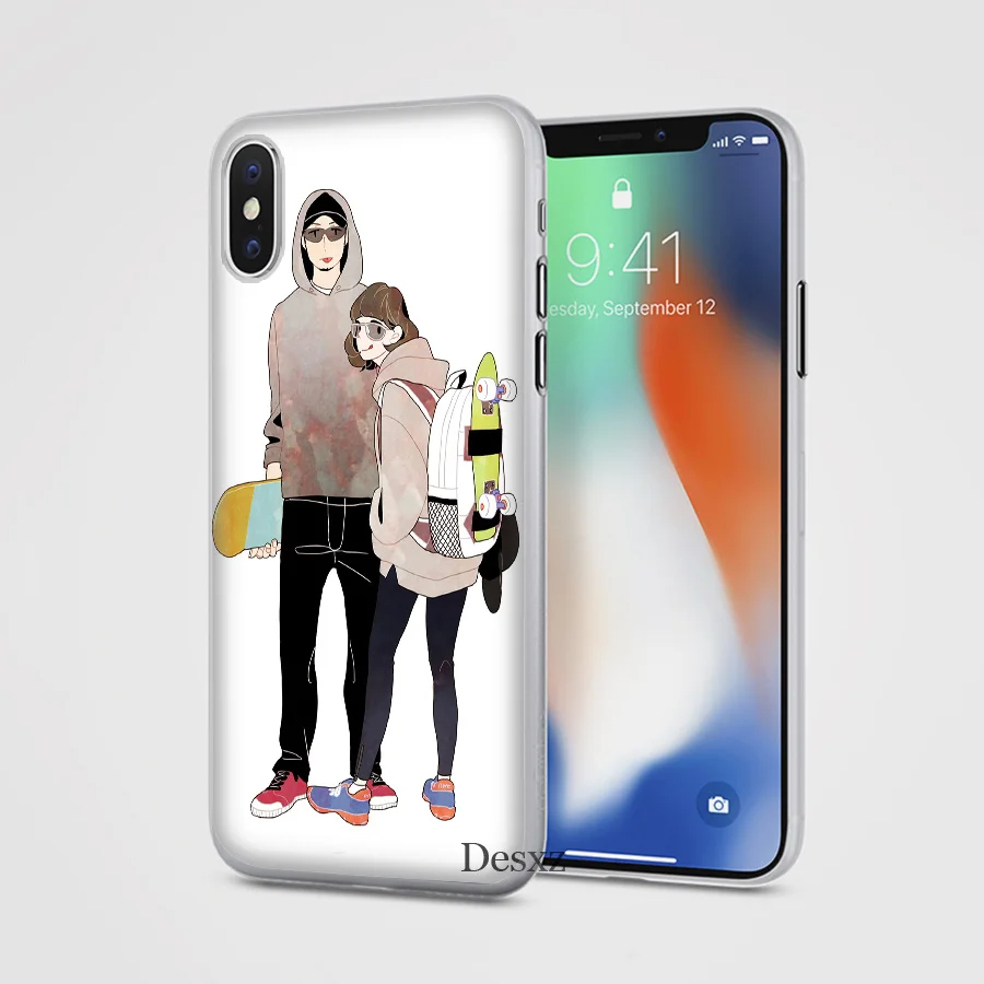 Чехол для телефона iPhone 11 Pro 7 8 6 6s Plus X XR XS Max 5 5S SE крышка Спортивная скейт-доска