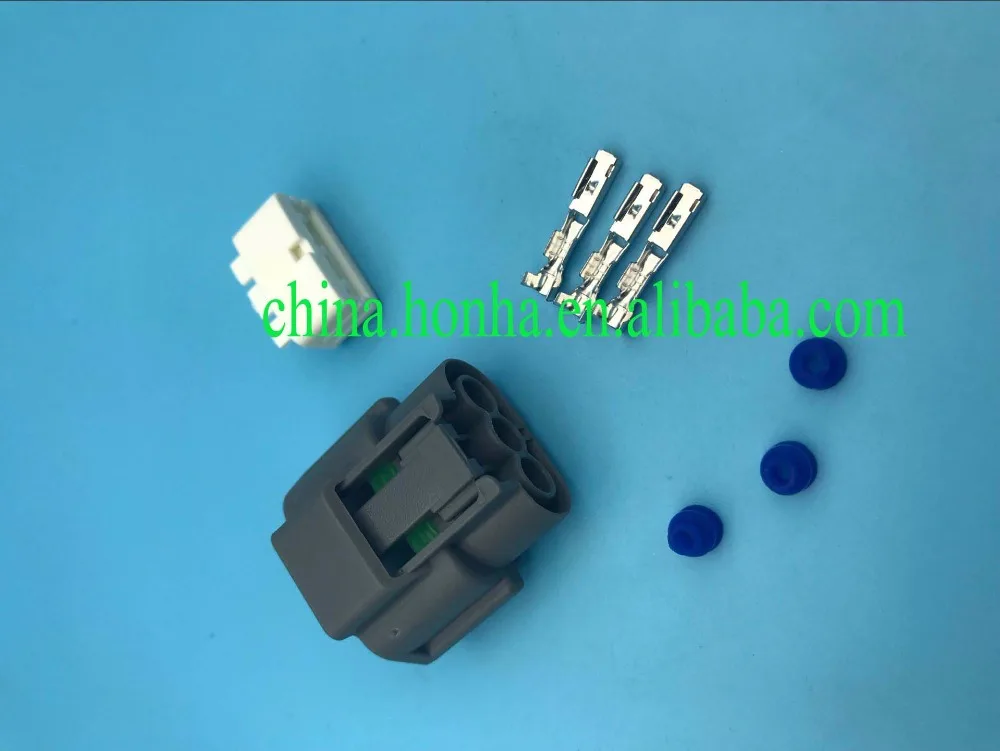 Honghuo 50/100 шт 3-контактный Водонепроницаемый автомобильной Сенсор разъем 6189-0779 катушка зажигания гнездо