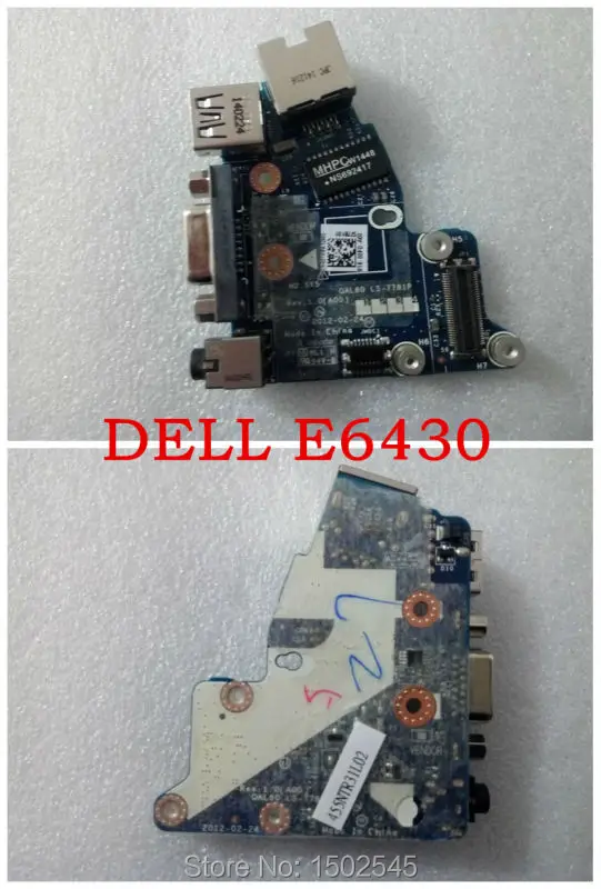 Бесплатная доставка Оригинальная USB аудиоплата для ноутбука Dell Latitude E6430 карта|board