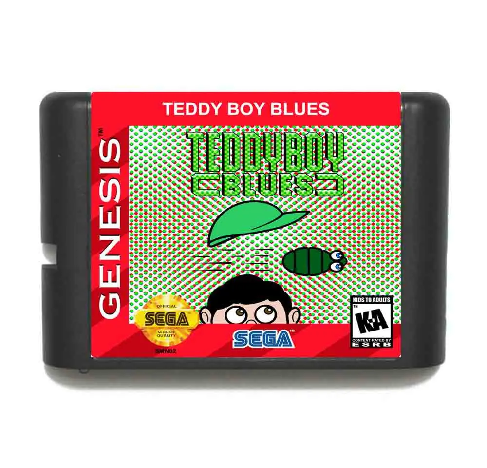 Тедди мальчик Blues 16 бит MD карточная игра для Sega игры Mega Drive Genesis | Электроника