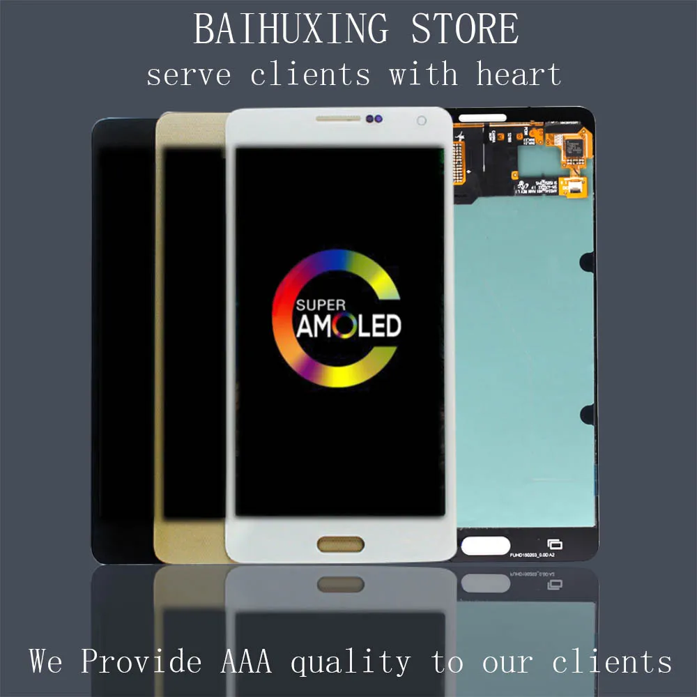 Amoled 5 &quotОригинальный Для samsung Galaxy A7 2015 A700 ЖК дисплей с сенсорным экраном