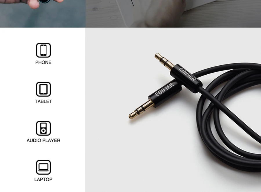 Беспроводные bluetooth-наушники EDIFIER W800BT на ухо обеспечивают легкий комфорт и до 35 часов воспроизведения