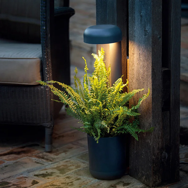 LUALS роскошный открытый сад лампа для освещения газона светодиодный ландшафтного
