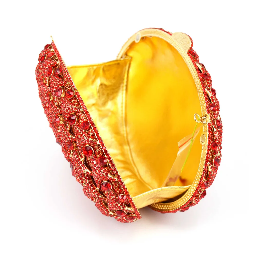 Новейшая модель Овальные клатч вечерняя сумочка Роскошные вечерние сумки стразы