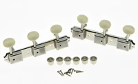 nickel w ivory vintage 3 on a plate 3x3 guitar tuning keys tuners for lp sg jr