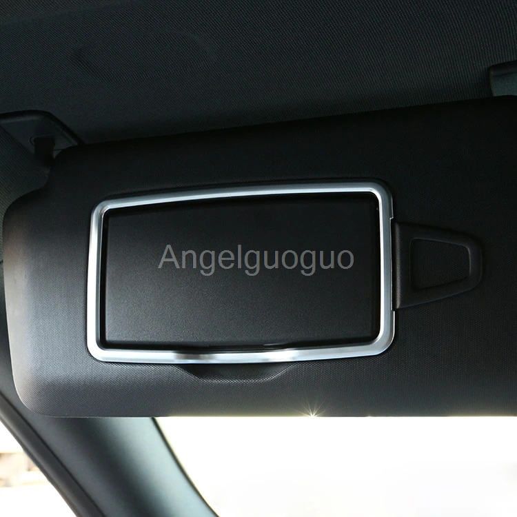 Angelguoguo Автомобильный солнцезащитный блок косметическое зеркало украшение рамка