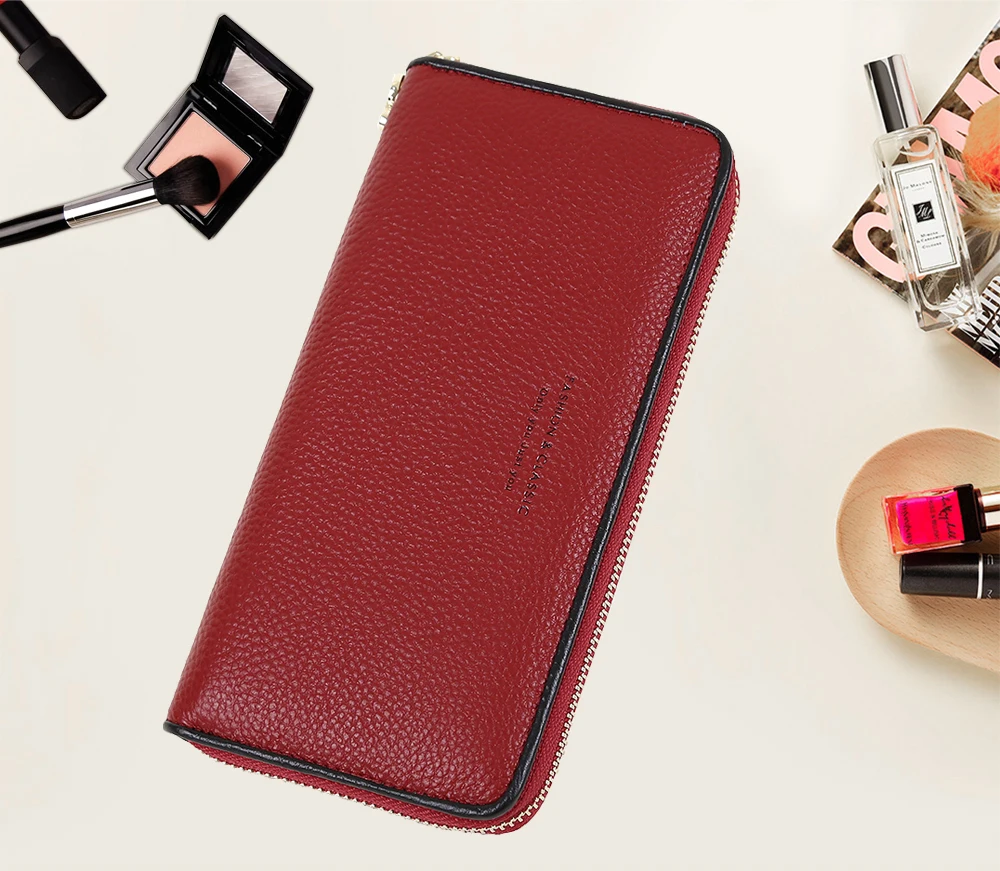 Pearl Angeli, женский, RFID, блокирующий, мужской кошелек из натуральной кожи, слот для карт, держатель для фото, карман для паспорта, карман для монет, Carteira Feminina