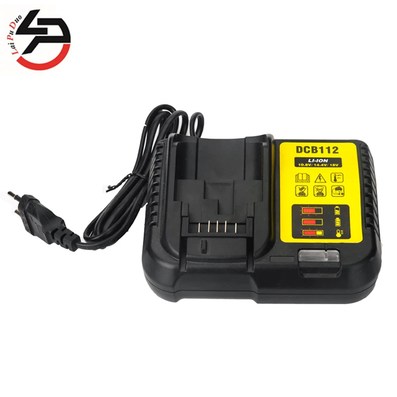 

Зарядное устройство DCB112 для литий-ионных аккумуляторов Dewalt, 10,8 В, 12 В, 14,4 В, 18 в, DCB120, DCB127, DCB200, DCB201, DCB203, DCB204, DCB205, DCB206