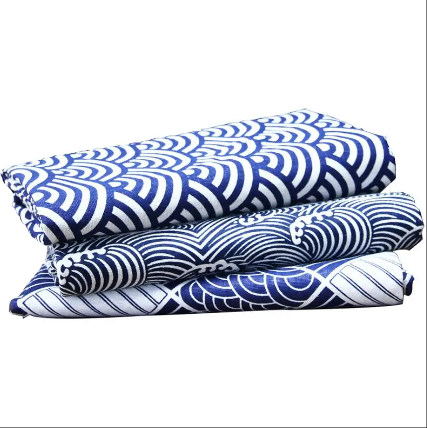 50 см ширина печать свежий Foral твиловая хлопковая ткань DIY Детская одежда сделать