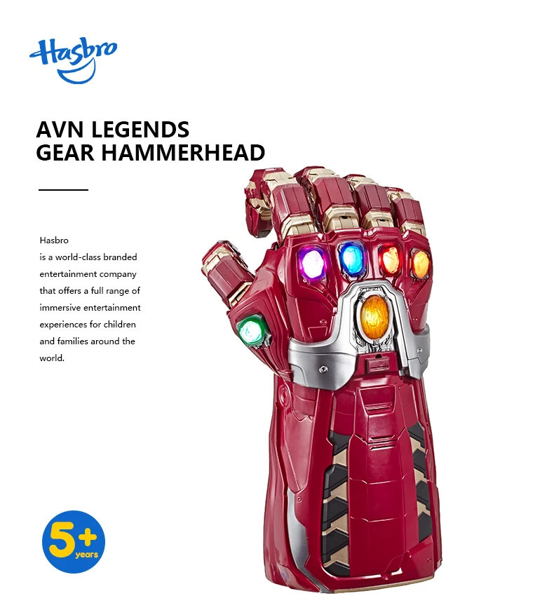 Hasbro Мстители Marvel Legend серия Endgame power Gauntlet шарнирный электронный кулак бокс очень популярный на рынке