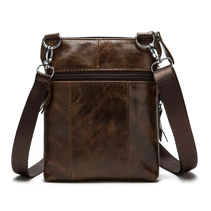 Лидер продаж новые модные мужские сумки из натуральной кожи маленькая сумка