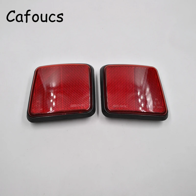 Cafoucs заднего бампера Отражатели Предупреждение света для Ford Escape Kuga 2005 2006 2007