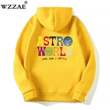 Трэвисс Скотт ASTROWORLD WISH YOU WAS HERE толстовки модные буквы ASTROWORLD Толстовка уличная Мужская Женская пуловер Толстовка