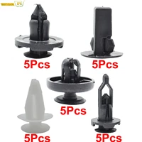 25pcs bumper panel wheel arch fasteners trim cover clips set for toyota avensis