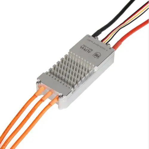 T motor ALPHA 80A HV FOC ESC для вертолета мультироторный Квадрокоптер UAV RC дроны|Детали и