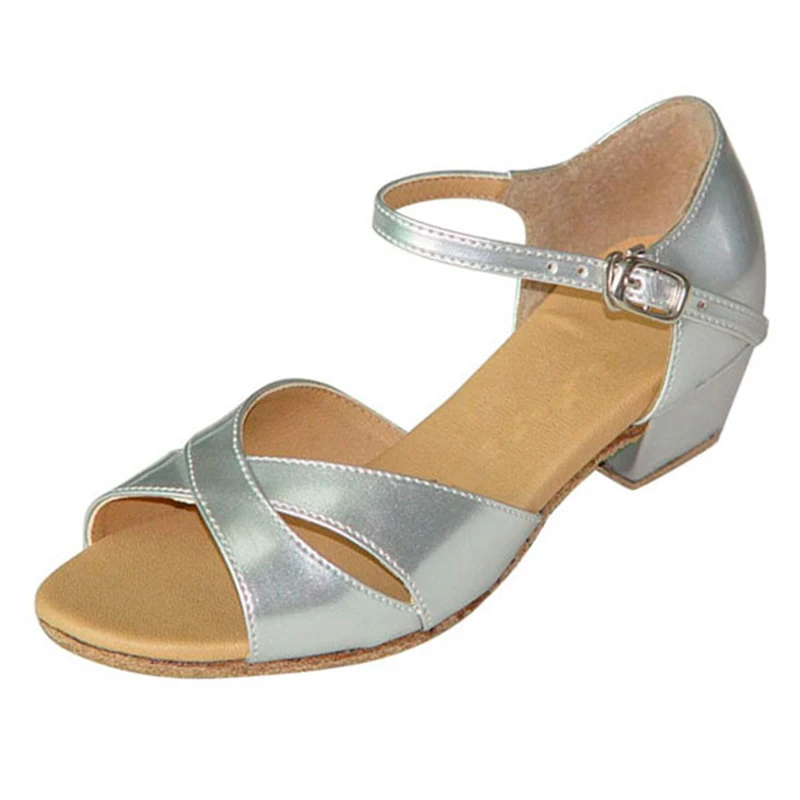 Женская обувь для латинских танцев 5 разных цветов черного серебряного цвета 3 см