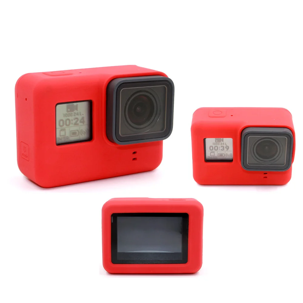 Аксессуары для экшн КАМЕРЫ Мягкая силиконовая рамка чехол резиновая оболочка