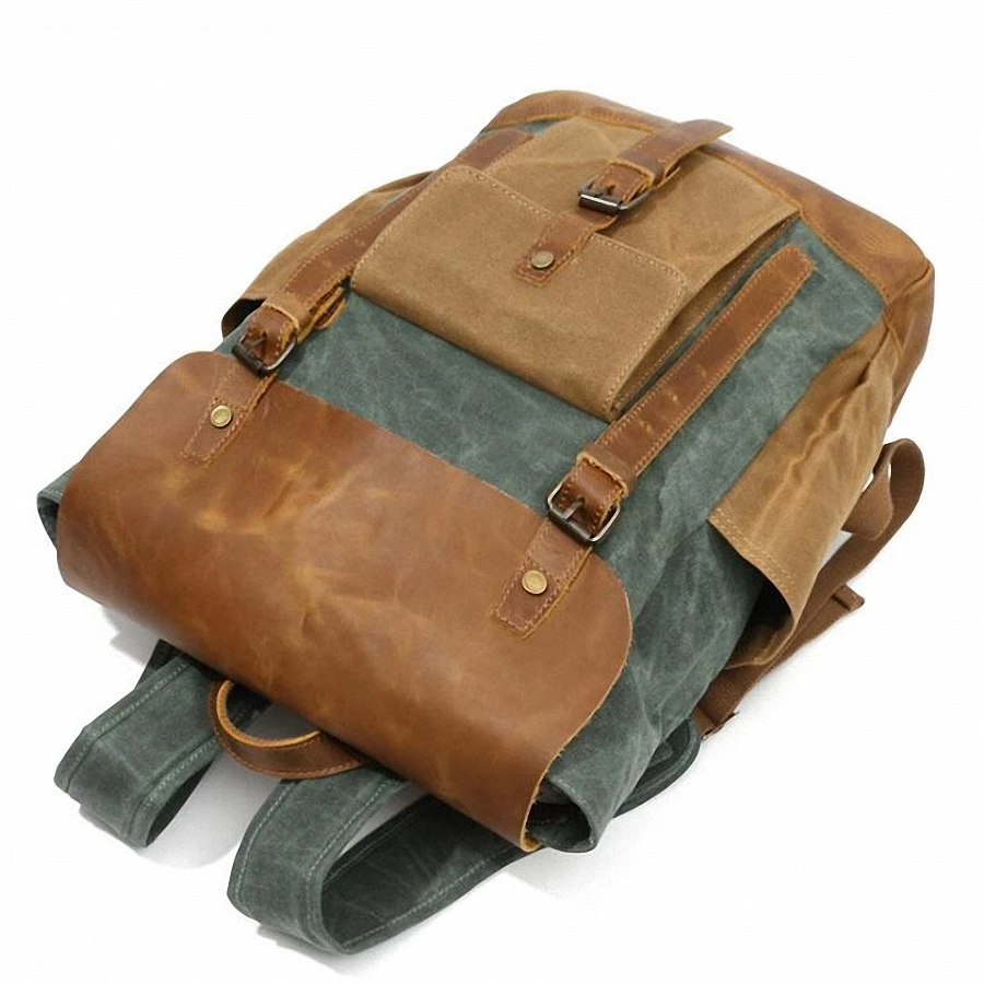 Винтажный военный рюкзак мужская дорожная сумка большой водонепроницаемый