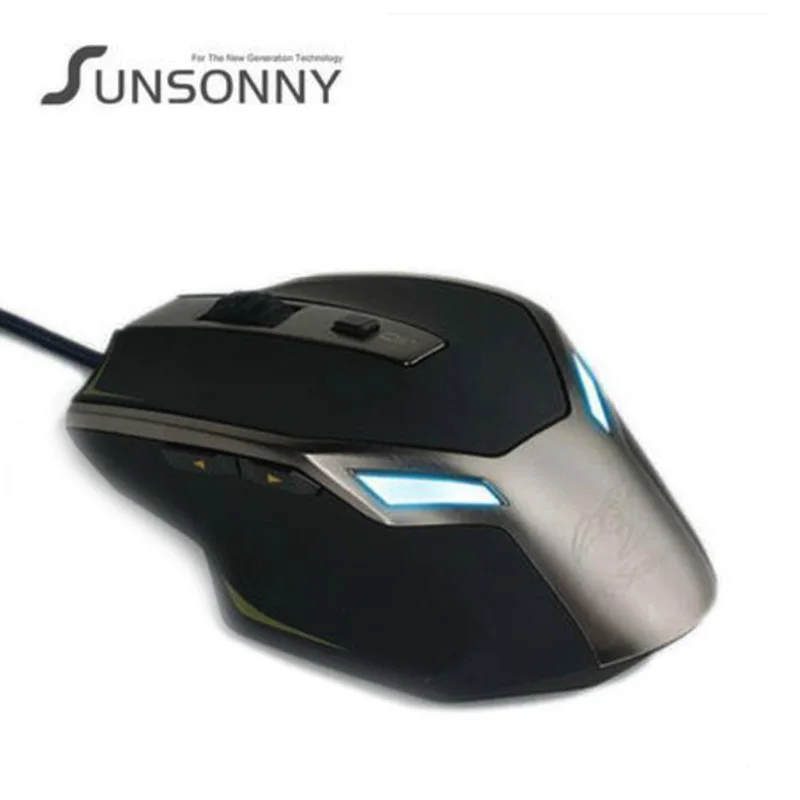 

Sunsonny SM-K9500 IMP проводная USB-мышь, оптическая профессиональная для видеоигр CF LOL, Настольная компьютерная мышь для домашнего и офисного использ...