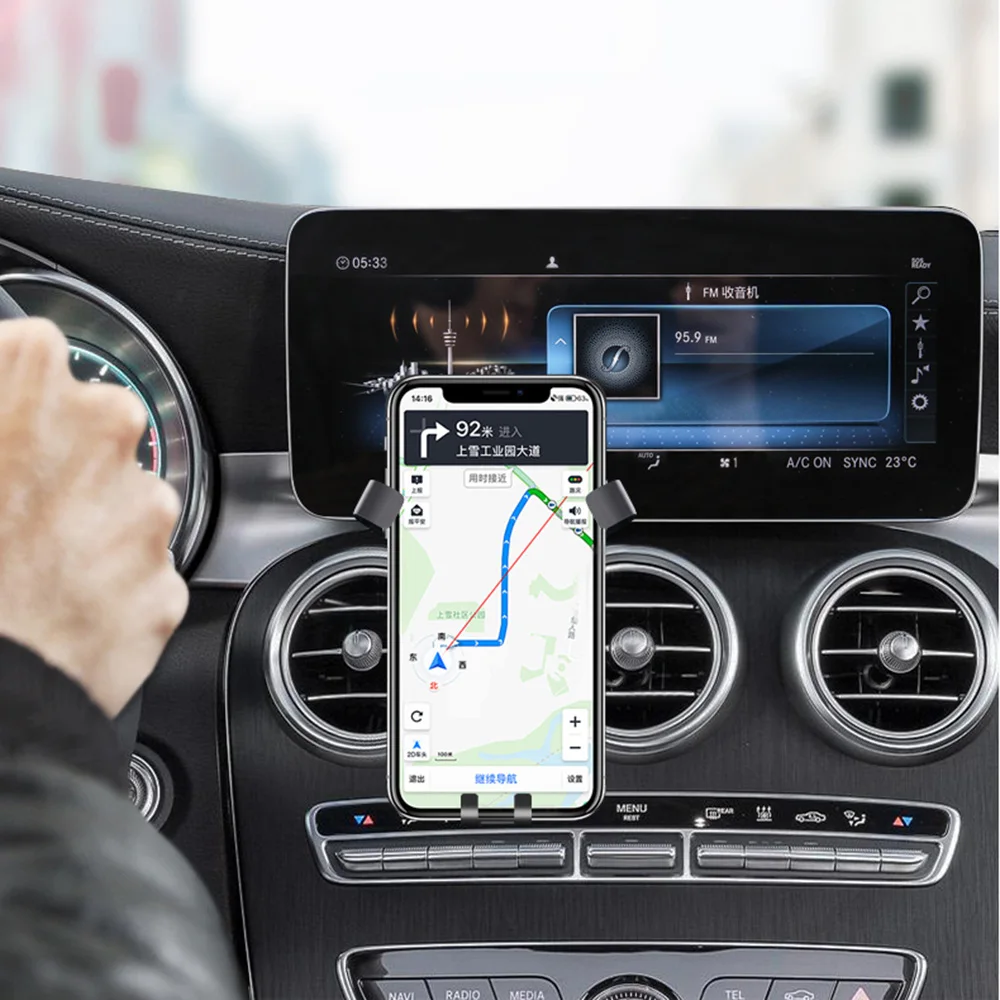 Автомобильный держатель для телефона Mercedes-Benz 2019 C Class C180 C250 C300 C200d W205 автомобильный