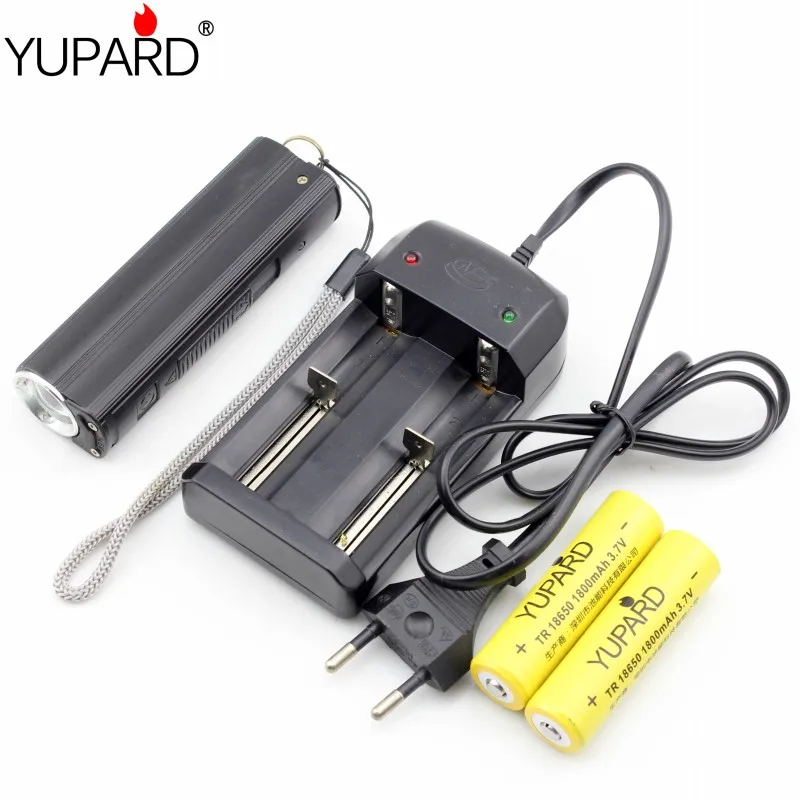 Многофункциональный светодиодный фонарик yupard Q5 с зарядкой по USB 3 режима|lamp usb
