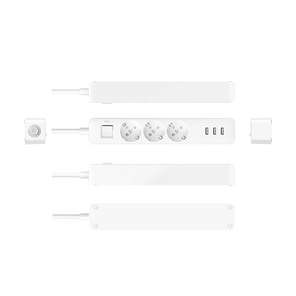 Xiaomi Mi силовая полоса 3 выхода USB порт разъем 1 4 метров длина кабеля удлинитель