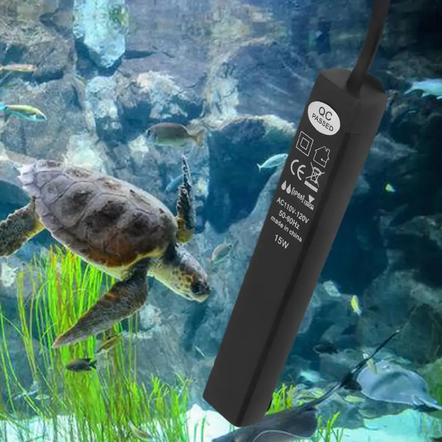 Нагревательный стержень для мини-бака нагреватель аквариума термостат воды